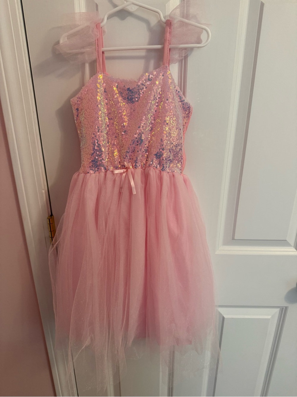 Great Pretenders Pink Sequin Tulle Princess Dress - Kids Costume